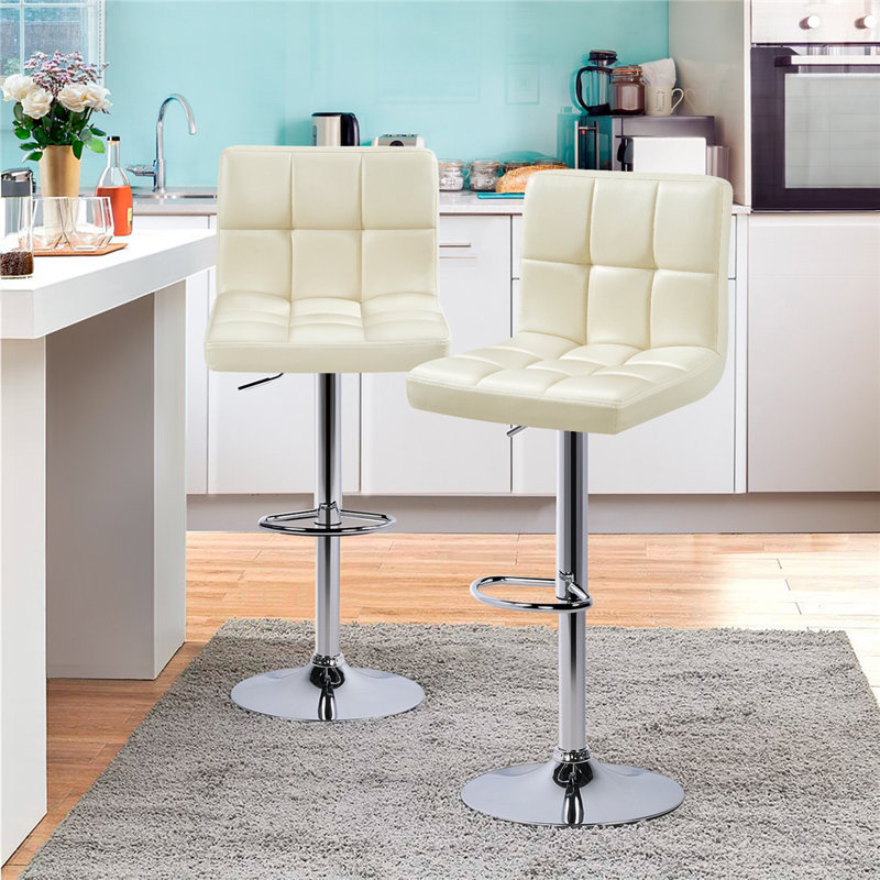 Zipcode Design™ Diana Swivel Adjustable Height Stool & Reviews Wayfair